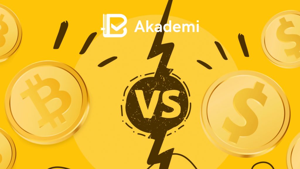Mata Uang Kripto vs Fiat