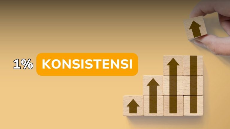 1 % konsisten